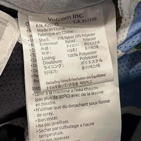 Volcom Men's Snowboard Pants, Green, Medium - Picture 4 of 14